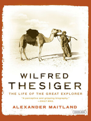 cover image of Wilfred Thesiger
